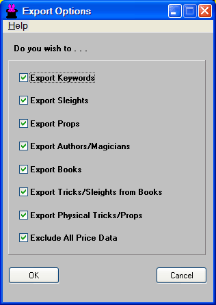 Export OPtions